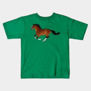 Runaway Bay - Equine Rampaige Kids T-Shirt